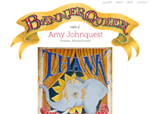 Tablet Screenshot of bannerqueen.com